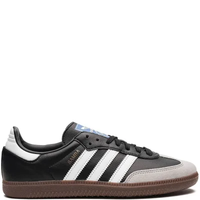 Adidas Samba Vegan Black Gum-Grey Toe