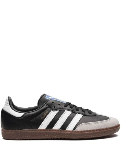 Adidas Samba Vegan Black Gum-Grey Toe