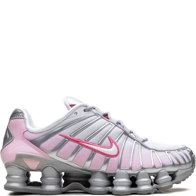 Nike Shox "Metallic Platinum/Pink Foam"