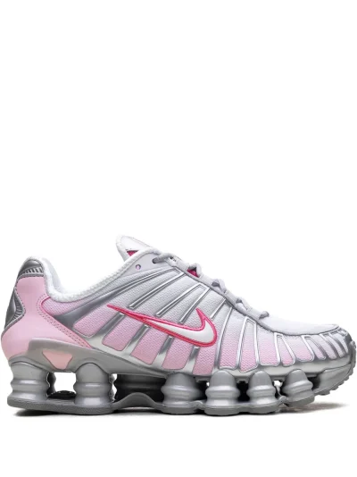 Nike Shox "Metallic Platinum/Pink Foam"