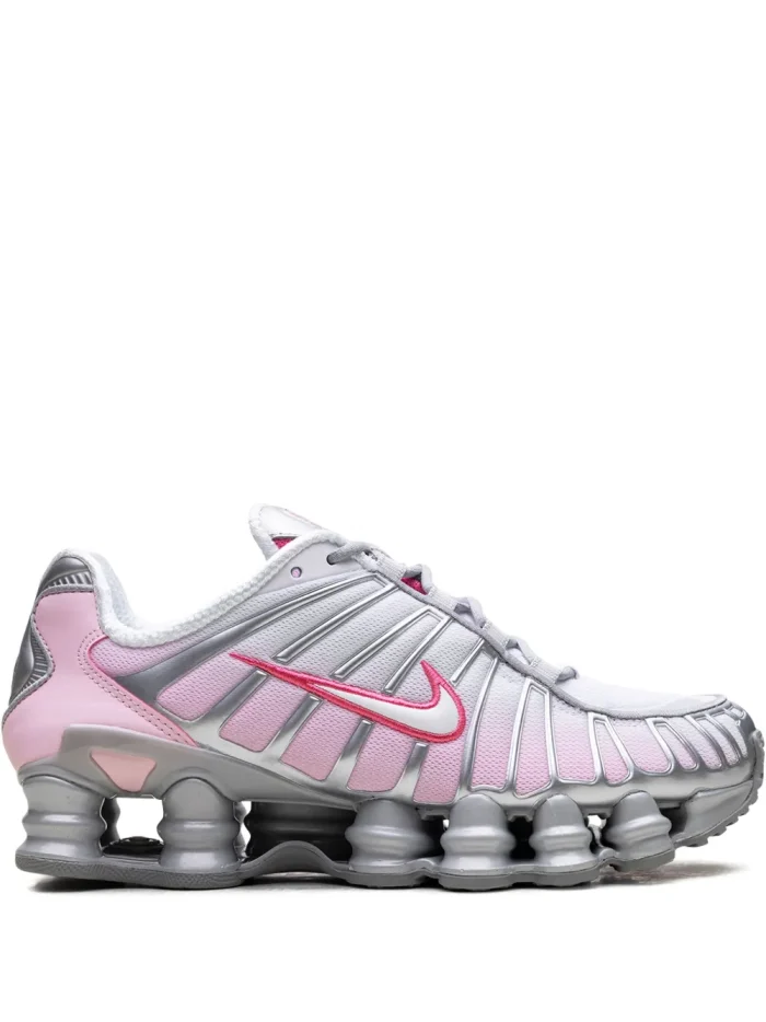 Nike Shox "Metallic Platinum/Pink Foam"