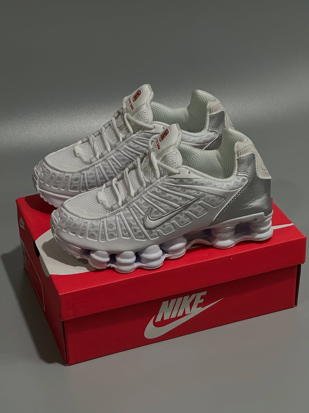 Nike Shox TL 'White Snow' - Image 3