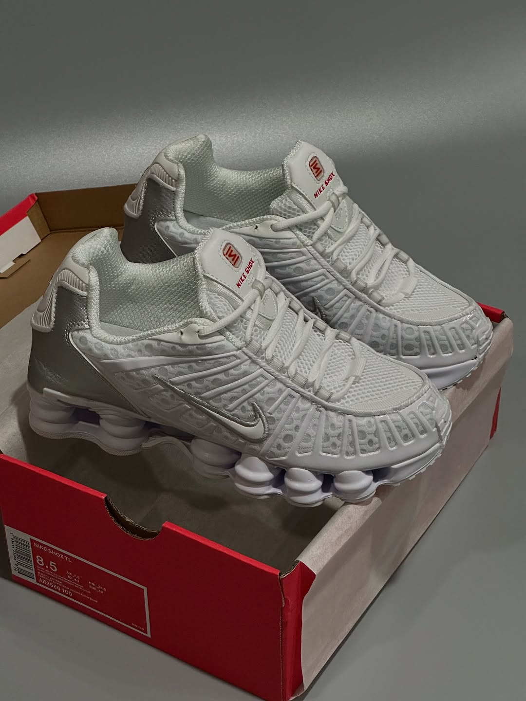 Nike Shox TL 'White Snow' - Image 2