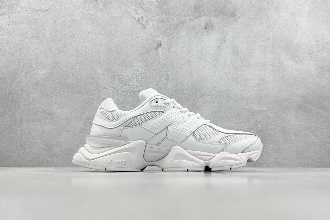 New Balance 9060 "Triple White" - Image 2