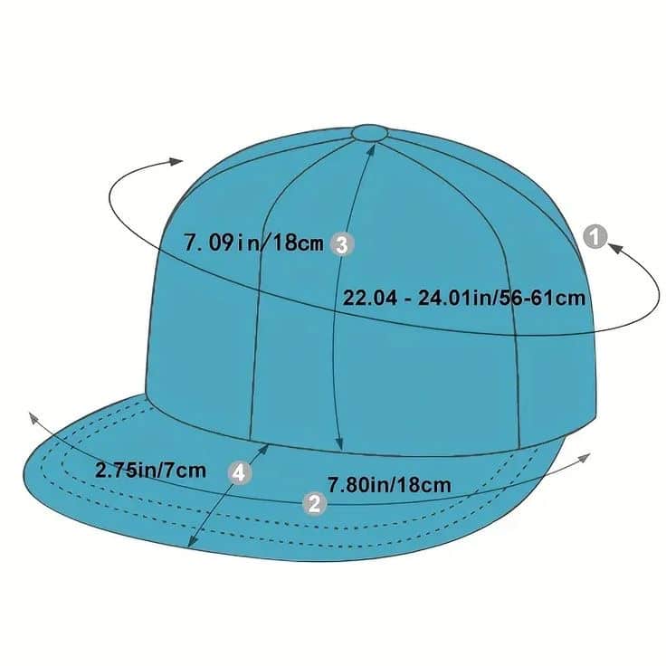 Los Angeles Embroidery Baseball Cap - Black - Image 2