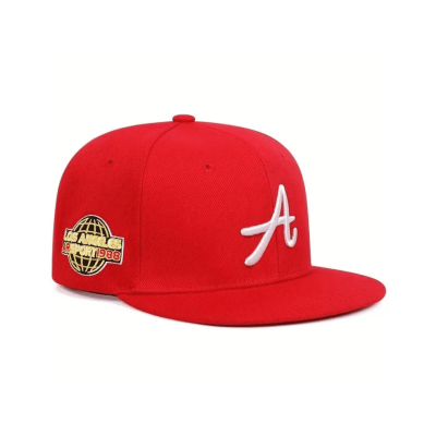 Los Angeles Embroidery Baseball Cap - Red