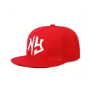 New York Embroidery Baseball Cap - Red
